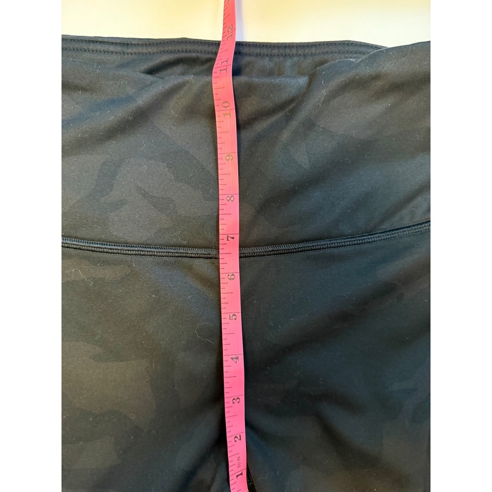 Yogalicious Lux Womens XL Black Camo High Waist Leggings with Pockets RN 144527 - Picture 5 of 7